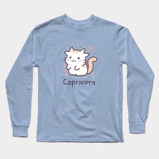 Capricorn Cat Long Sleeve T-Shirt